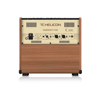 TC Helicon Harmony V100 Wzmacniacz akustyczny 100W 2-kanałowy z footwswitch